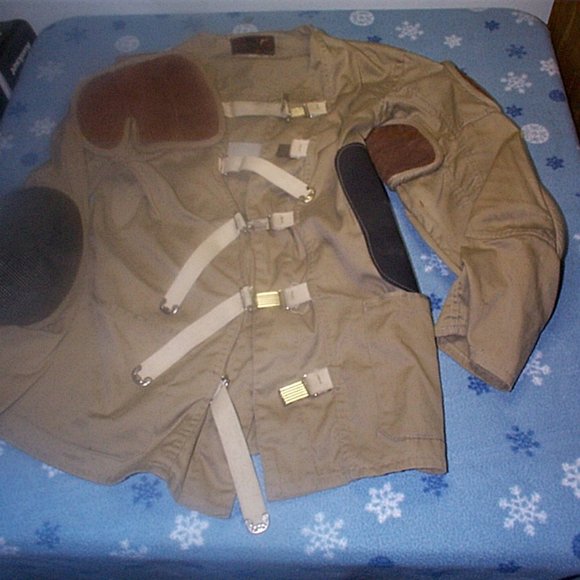 Vintage 10X Hunting shooting jacket coat Iowa National Guard Rifle team size lar